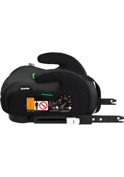 Yoyko Isofix Bağlantılı 15-36 Kg Oto Koltuğu Yükseltici Booster Siyah