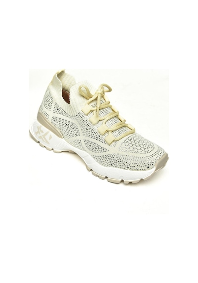 Fox Shoes U602915104 Bej Kumaş Spor Ayakkabı Sneakers Bej-kumaş Çok Renkli