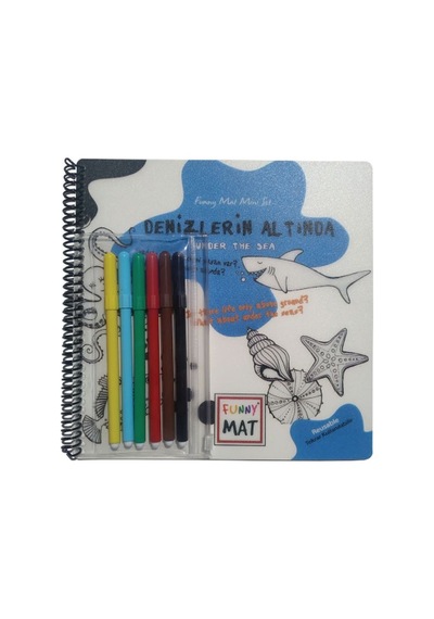 Denizlerin Altında - Funny Mat - Mini Set Aktivite Seti - Kyut-763938