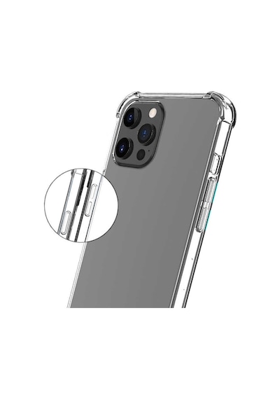 Apple Uyumlu iPhone 14 Pro Max Uyumlu Zore Nitro Anti Shock Silikon-renksiz -