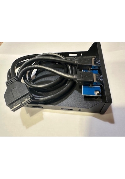 2 Port Usb 3.0 Kasa İçin Ön Panel Usb 3.0 Kasa İçin Ön Panel 3.5'' Usb 3.0 Panel