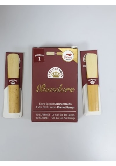 Bandore Klarnet Kamış No:1 Paket