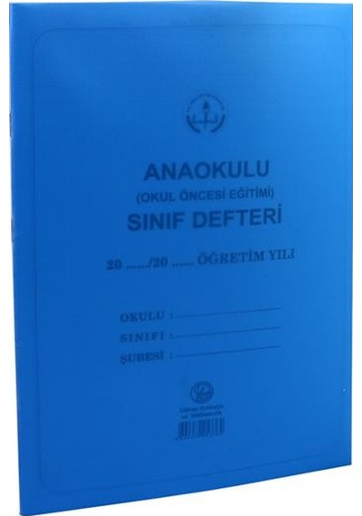 Dilman Anaokulu Sınıf Defteri Pp Kapak N11.1556