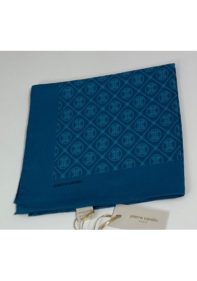 Pierre Cardin Elegans Monogram Eşarp - 1090750 -923 Petrol PETROL YEŞİLİ