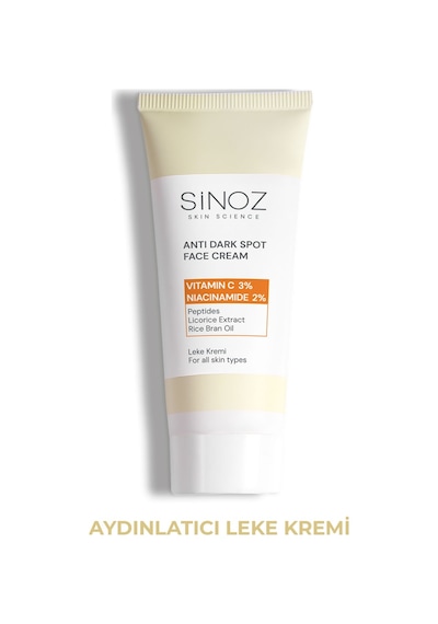 Sinoz %3 C Vitaminli Koyu Ton Eşitleyici Krem 40 ML