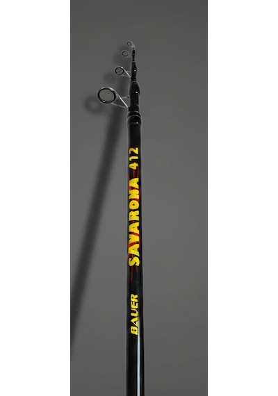 Savarona 412 Cm Carbon Modül Destekli 100-200 Gr Teleskobik Surf Olta Kamışı 412cm