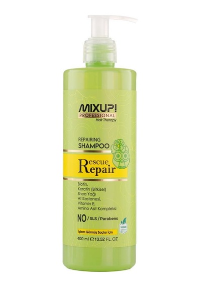 ! Rescue Repair Yıpranmış Ve Işlem Görmüş Saçlar Için Şampuan 400 Ml