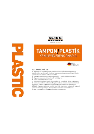 Quixx Oto Tampon Renk Canlandırıcı Set