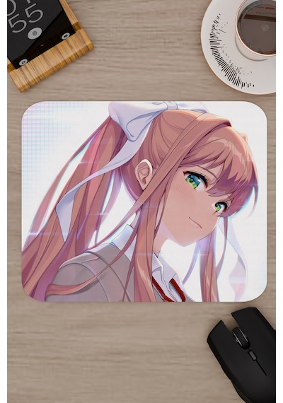 Ddlc Kaymaz Dikişli Kauçuk Oyuncu Mousepad V3 - 22x18 Gaming Mouse Pad Fare Altlığı