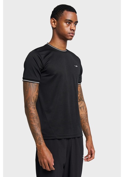 Lescon Erkek Kısa Kol T-shirt 26b-1045 Siyah