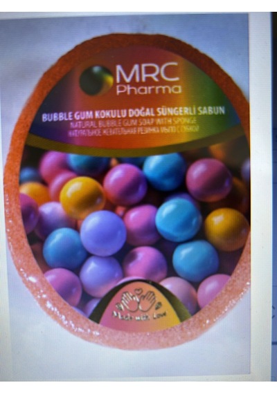 Bubble Gum Doğal Süngerli Sabun 135 Gr