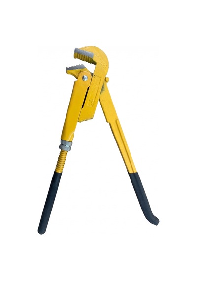 1" Parmak Maşalı Çelik Boru Anahtari, Pvc İzole Ergonomik Saplı, Profesyonel Tesisat Anahtarı