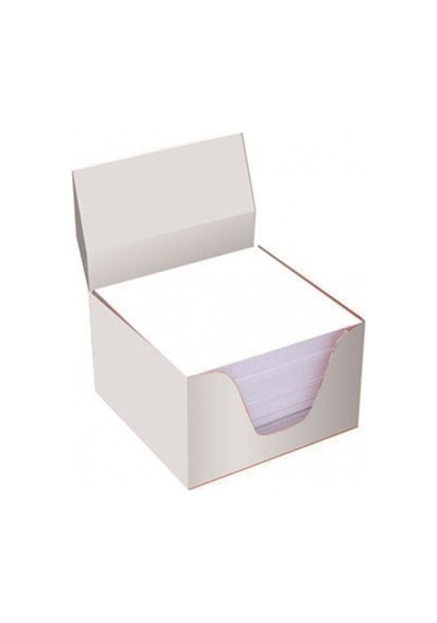 Globox - Saray 9 x 9 CM 500 lük Beyaz Küp Blok