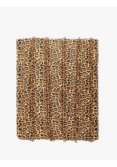 Koton Kare Leopar Şal Bej 6wak50092aa Ekru