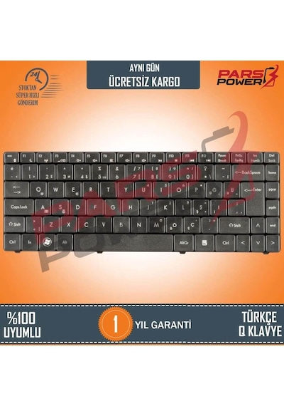 Casper Uyumlu Mp-07G36E0-920 Notebook Klavye Siyah Tr