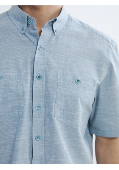Lcwaıkıkı Classic Mavi Regular Fit Poplin Erkek Gömlek