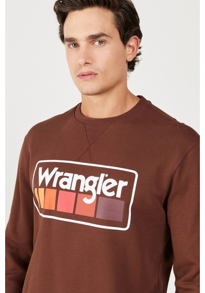 Wrangler Erkek Sweatshirt-w646h1h44 Çok Renkli