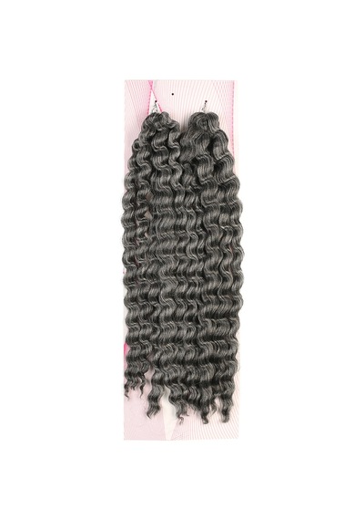 Nice Bulk Afro Su Dalgası / Gri - Jymj-463226 Çok Renkli