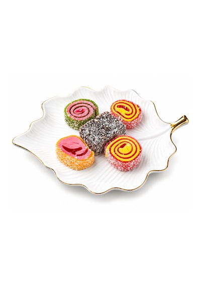 Beyaz Elmas Kare Çeşnili Lokum 400 Gr - %100 Doğal Pancar Şekerli - Karışık Kuruyemişli Ve Meyve Aromalı Türk Lokumu