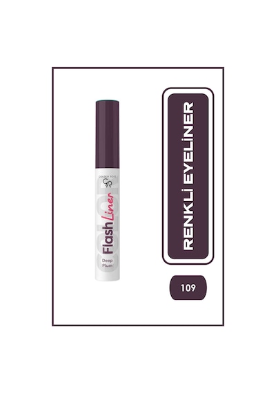 False Lashes Siyah Maskara Ve Flash Liner Mürdüm Eyeliner Makyaj Seti