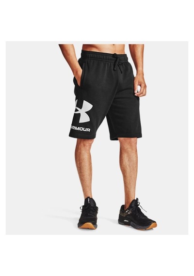 Under Armour Erkek Ua Rival Fleece Big Logo Şort (524641042) Siyah