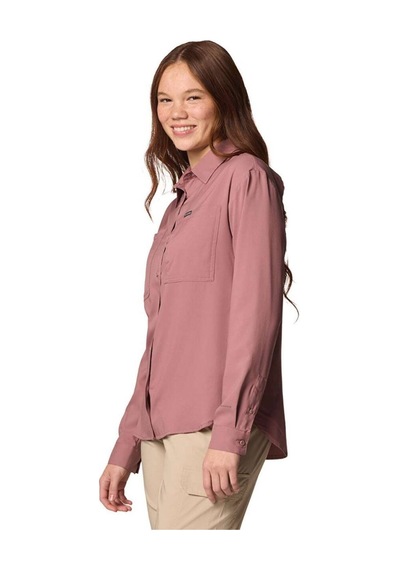 Columbia Silver Ridge Utility Ls Shirt Kadın Uzun Kollu Gömlek Ak9910 Mistik Mor
