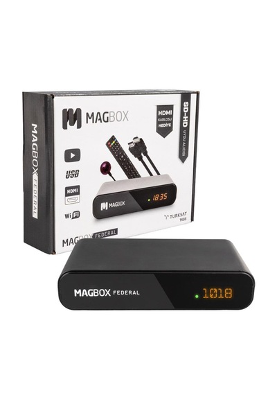 Xtechnx Magbox Federal Tkgs'li Hd Uydu Alıcısı Scart + Hdmı Çıkışlı