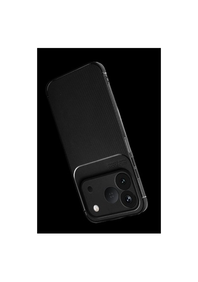 Newface Tecno Spark 50 4g Auto Focus Karbon Kapak - Siyah