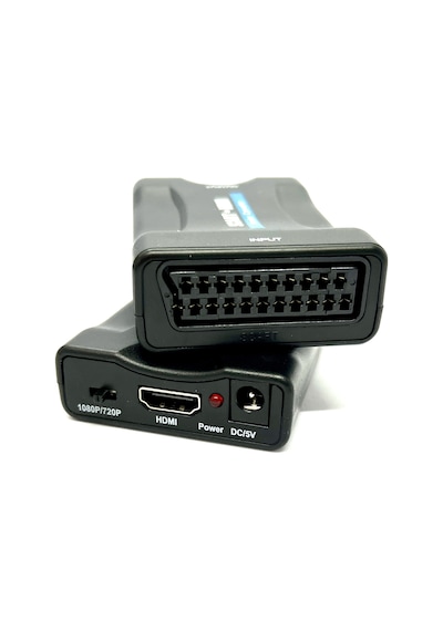 Scart Hdmı Kompozit Video Dönüştürücü + Ses Scart To Hdmi Çeviric