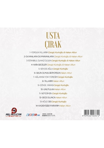 Cengiz Kurtoğlu & Hakan Altun - Usta Çırak Cd