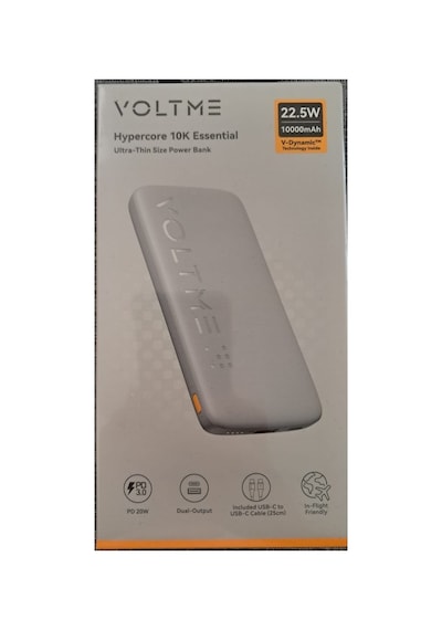 Voltme Hypercore 22.5w Hızlı Şarj Powerbank 10000 Mah Gri Açık Gri