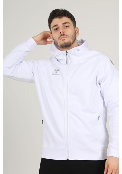 Hummel Armin Pro Pamuklu Sweatshirt Beyaz
