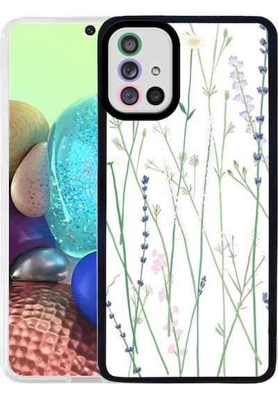 Zore Galaxy Uyumlu A71 Kılıf M-fit Desenli Kapak - Hat No5 Hat No5