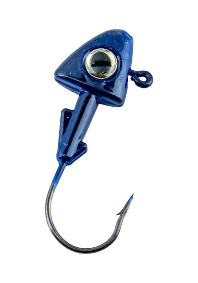 Jighead - Zoka - Kurşunlu Olta İğnesi - Xh-a 07 - Mavi - 8 Gr - 10 Adet