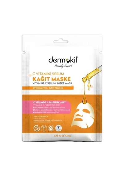 Dermokil C Vitaminli Kağıt Maske