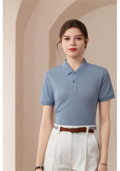 New Performance Premium Polo T-shirt 58.1% Pamuk 37.7% Polyester 4.2% Spandex Mavi