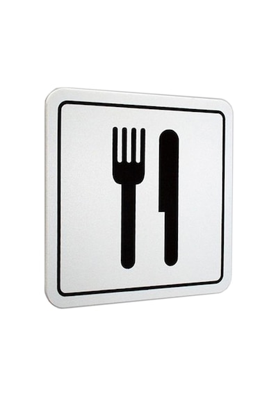 İzmir Fırça 12x12 Cm Sembol Restaurant Pvc Tabela İz-552227