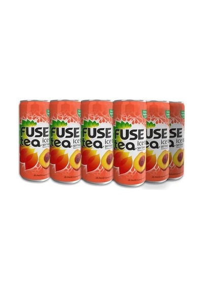 Fuse Tea Şeftali Aromalı Soğuk Çay 12 x 330 ML