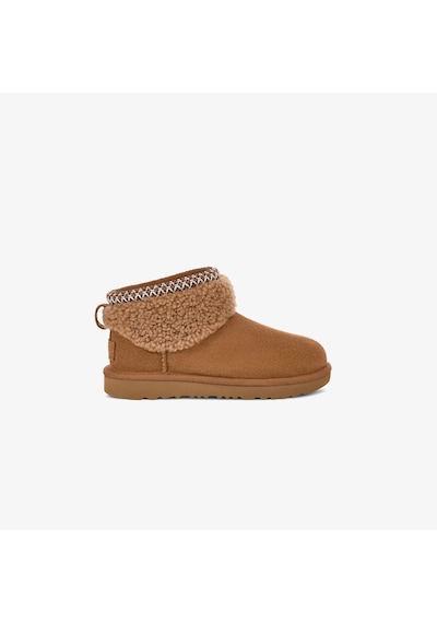 Ugg Classic Ultra Mini Maxi Curly Çocuk Kahverengi Bot - 1157730k Kahverengi