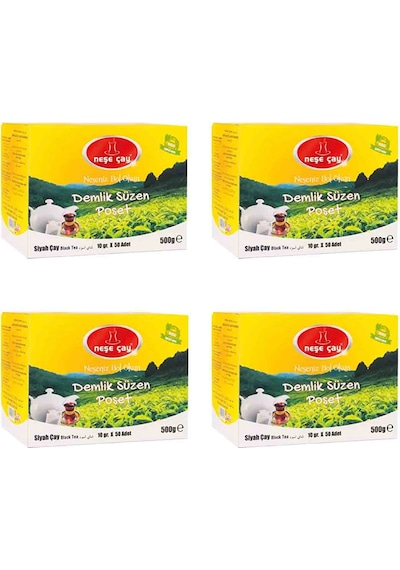 Neşe Çay Demlik Poşet 4 x 500 G
