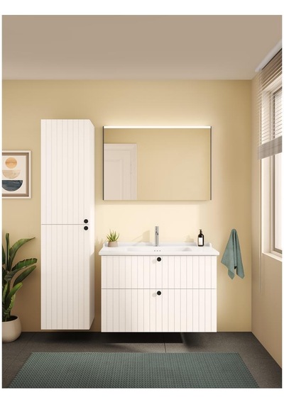VitrA Core Düz Ayna 100 Cm 66916 Krom