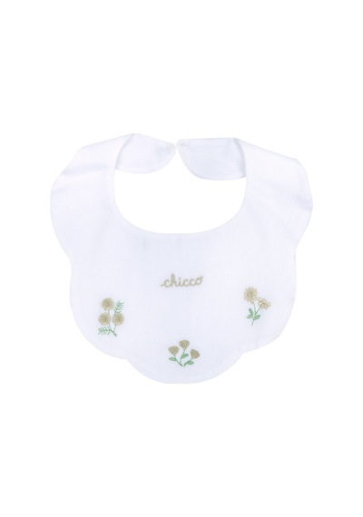 Chicco Bebek Nakışlı Mama Önlüğü 09101485000000 000033 Beyaz