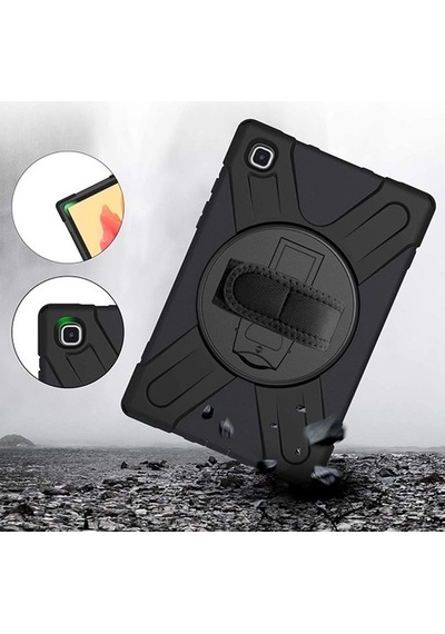 Galaxy Uyumlu Tab A7 10.4 Sm-T500-T505-T507 3 Katmanlı Zırh Kılıf