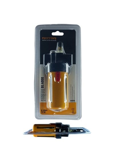 Bl4000 Kompresör Yağ Filtresi 1/2", Yağ Akışı 600 Ml/saat