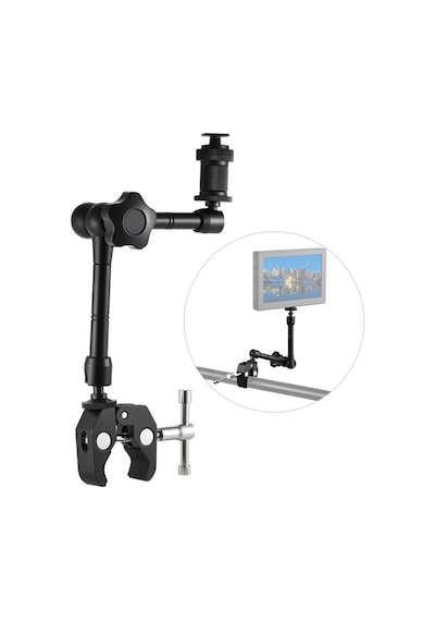 11 İnç Magic Arm (Kol) + Super Crab Clamp Kelepçe
