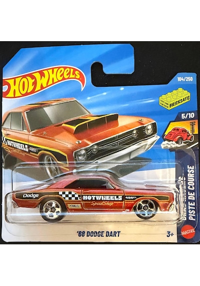 Hot Wheels Tekli Arabalar '68 Dodge Dart Jjj63 Drag Racers Çok Renkli