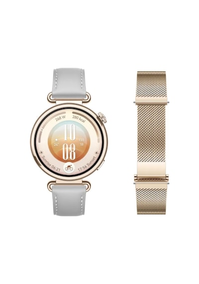Huawei Watch GT7 Akıllı Saat (Distribütör Garantili) Gri + Gold Kordon