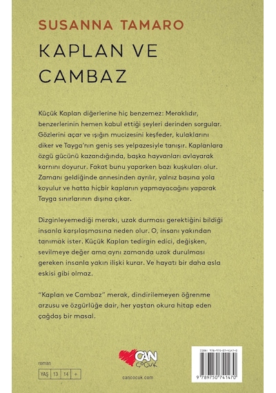 Kaplan ve Cambaz - Susanna Tamaro - Can Çocuk Yayınları