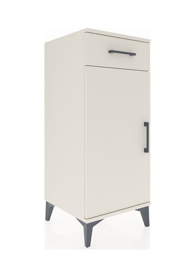 Hyperion Komodin Tek Raflı Tek Çekmeceli Tek Kapaklı 44x44x106 Aytaşı-aytaşı Aytası