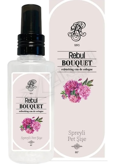 4 Adet Rebul Kolonya Sprey Bouquet 125 Ml